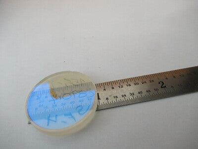 OPTICAL FLAT GLASS SF4 COATED MIL SPEC PRO LASER OPTICS AS PICTURED &F2-A-67