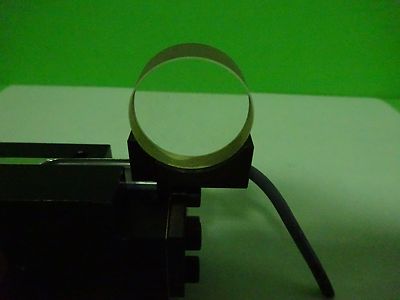 MICROSCOPE PART OPTICAL PART SLIDER ?? OPTICS AS IS BIN#Y2-17