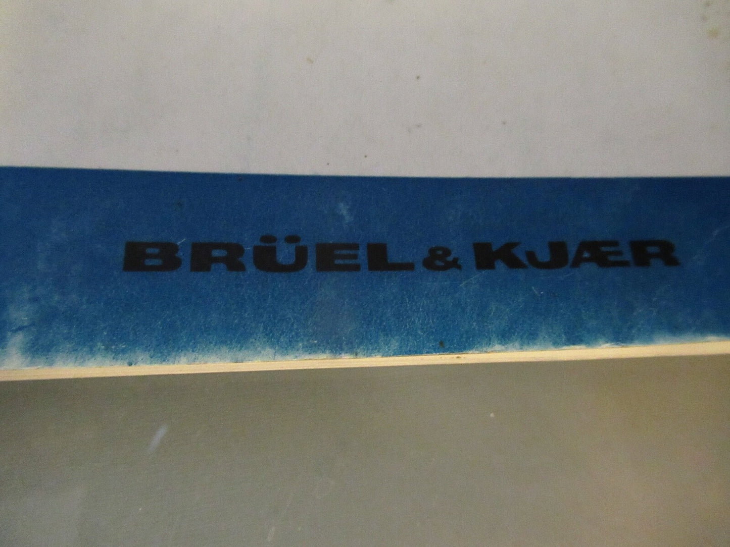 Vintage Technical Manual Book Brüel & Kjær 1971 Model 4319 4323