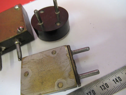 Antique Quartz Crystal Lot Frequency Control Radio