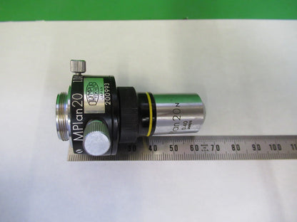 OLYMPUS JAPAN DIC M20 N NOMARSKI OBJECTIVE MICROSCOPE PART AS PICTURED Y3-B-01