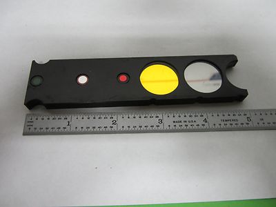 Microscope Slide Leica Germany Filter Optics