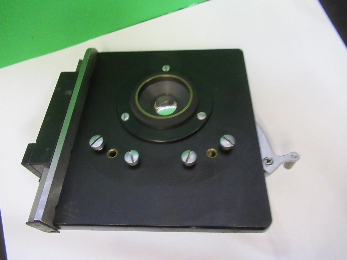 BAUSCH LOMB  STAGE TABLE XY MICROSCOPE PART OPTICS AS PICTURED &F3-B-60