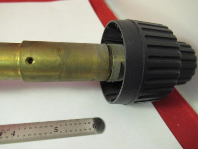 LEICA DMR GERMANY SET KNOBS STAGE ASSMEBLY MICROSCOPE part as pictured &100-07