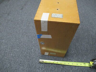 EMPTY WOOD CABINET OLYMPUS JAPAN MICROSCOPE PART WITHOUT KEY AS PICTURED & TB-5