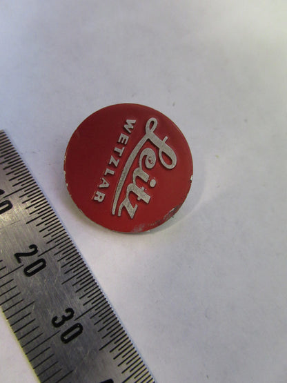 Ernst Leitz Wetzlar Germany Aluminum Logo Microscope Part