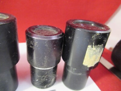FOR PARTS LOT EYEPIECES OCULAR LENSES OPTICS MICROSCOPE PART AS PICTURED #13-30
