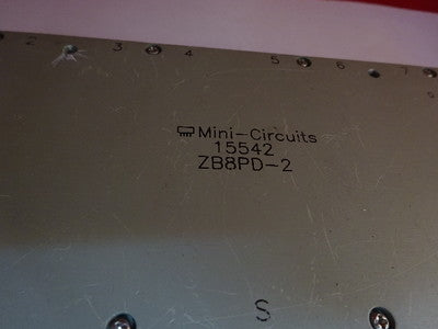 MINI CIRCUITS SPLITTER ZB8PD-2  RF MICROWAVE FREQUENCY CONTROL AS IS #86-31