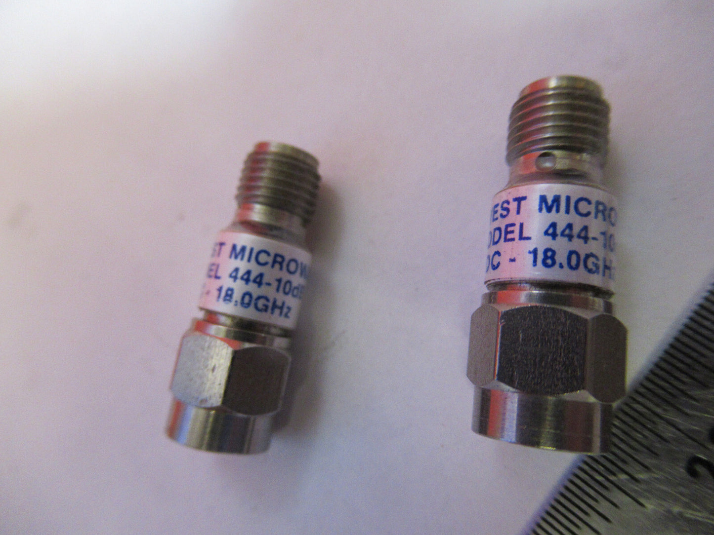 MIDWEST MICROWAVE MODEL DC-18 GHz RF ATTENUATOR FREQUENCY AS PICTURED 6V-FT-73