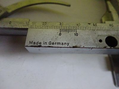 Microscope Stage Specimen Micrometer Germany Greifeldt Wetzlar Optics