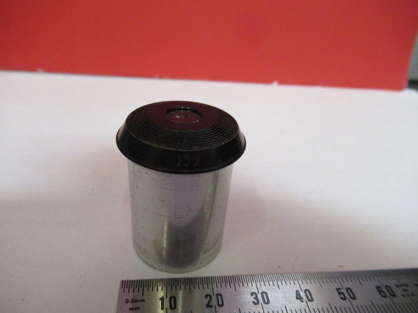 BAUSCH LOMB 10X LENS OCULAR EYEPIECE MICROSCOPE PART AS PICTURED T9-A-42