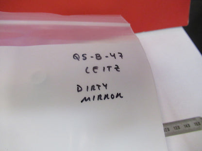 LEITZ BRIGHTFIELD MIRROR ASSEMBLY MICROSCOPE PART AS PICTURED Q5-B-47