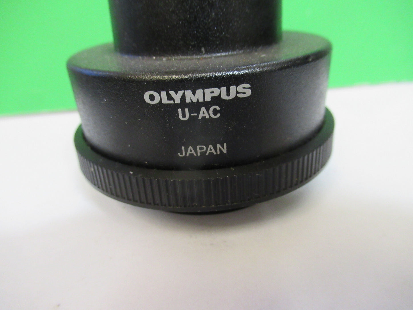 OLYMPUS BX-40 CONDENSER  IRIS U-AC OPTICS MICROSCOPE PART AS PICTURED W5-B-128