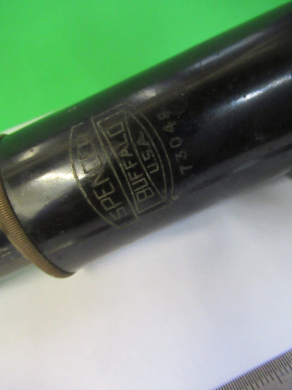 Antique Spencer Lens Co. Brass Tubus + Nosepiece Microscope Part
