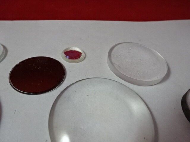 LOT OPTICAL LENSES + FILTERS PRO OPTICS AS IS &U7-A-09B