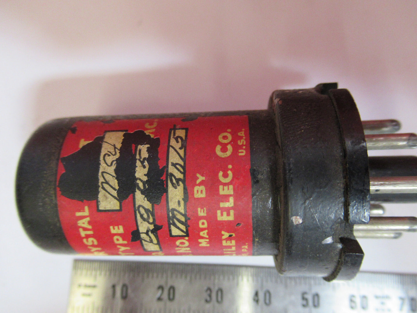 BLILEY ELECTRIC QUARTZ CRYSTAL  FREQUENCY CONTROL AS PICTURED  S3-B-84