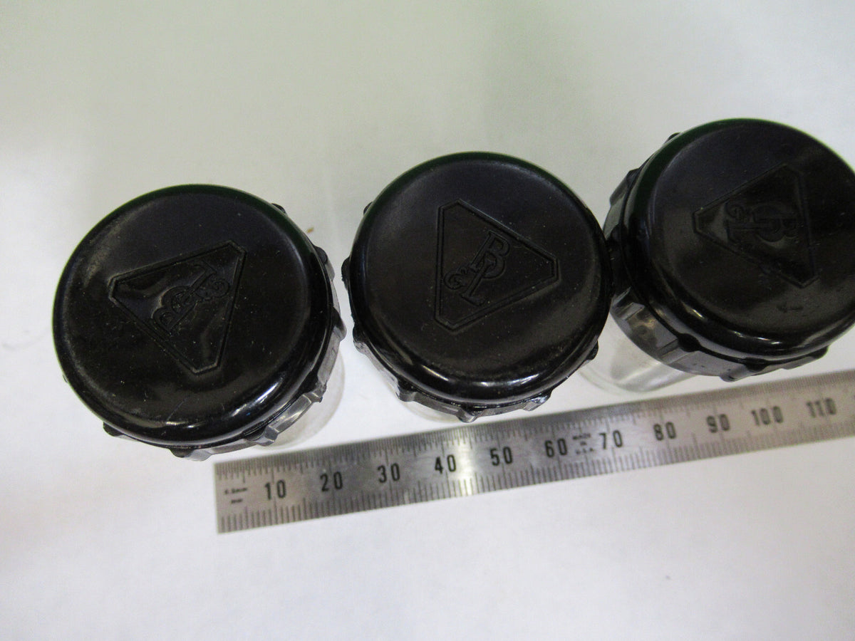 BAUSCH LOMB EMPTY PLASTIC OBJECTIVE CANISTER MICROSCOPE PART AS PICTURED X4-A-47