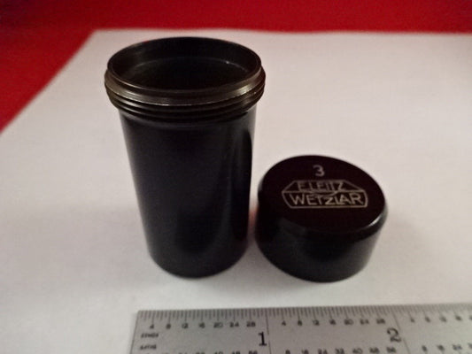 Microscope Part Empty Objective Container Ernst Leitz Wetzlar