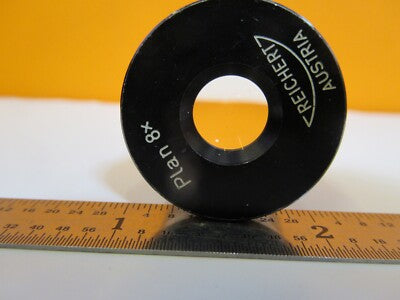 REICHERT AUSTRIA EYEPIECE PLAN 8X OPTICS MICROSCOPE PART AS PICTURED &1E-C-86
