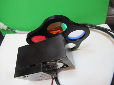 OPTICAL NEW FOCUS FILTER MOTORIZED WHEEL LASER OPTICS AS PICTURED &18-B-08