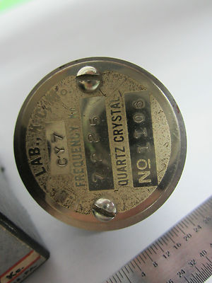 VINTAGE BLILEY BC3  FMC QUARTZ CRYSTAL + ORIGINAL BOX FREQUENCY CONTROL  BIN#8C