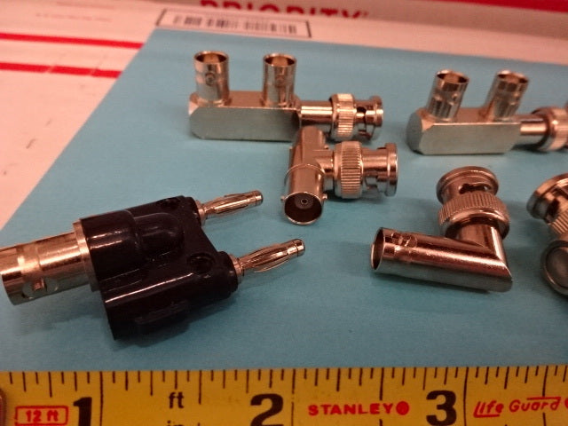 Lot BNC Connector Adapters RF Microwave Frequency