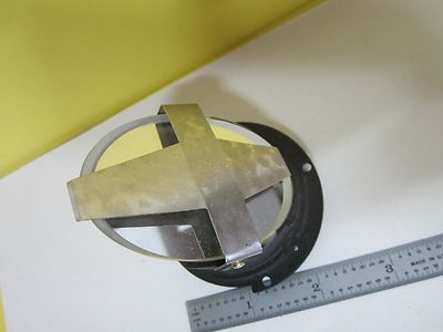 MICROSCOPE PART MIRROR [some scratches] OPTICS AS IS BIN#U5-12