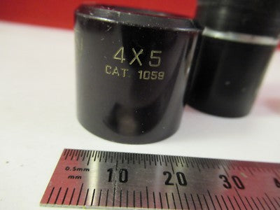 American Optical Co. 4X5 Eyepiece Ocular American Optics Microscope Part AS Pic