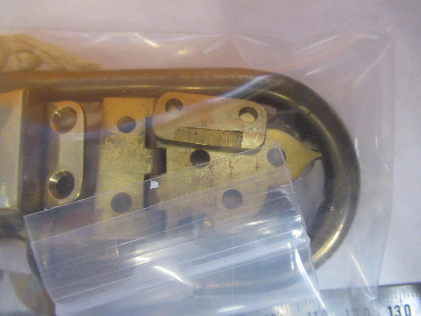 AO SPENCER LOCK for wood cabinet with key MICROSCOPE PART AS PICTURED 72-C-09