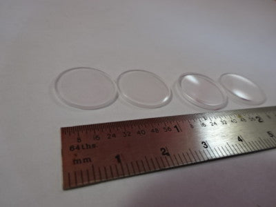 Lot 4 Ea Swept Quartz Blanks Sc cut 5 MHz 3rd Frequency Control Resonator
