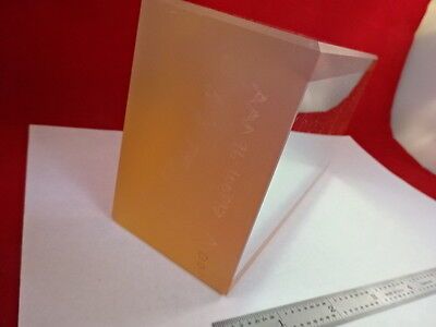 RIESIGER ZERODUR BLOCK OPTISCHER DICHROIC-SPIEGEL SEHR SCHÖNE OPTIK WIE ABGEBILDET &amp;Z8-01