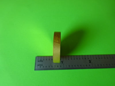 OPTICAL GOLD PLATED ROUND MIRROR OPTICS #84-A-20