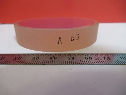 OPTICAL FLAT COATED DICHROIC ZERODUR PRO ZYGO LASER OPTICS AS PICTURED T9-A-31