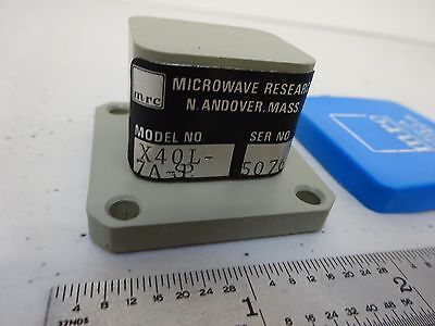 RF MICROWAVE GHz FREQUENCY RESEARCH HORN ? ANTENNA ?? X4OL-ZA-SP AS IS BIN#S5-93
