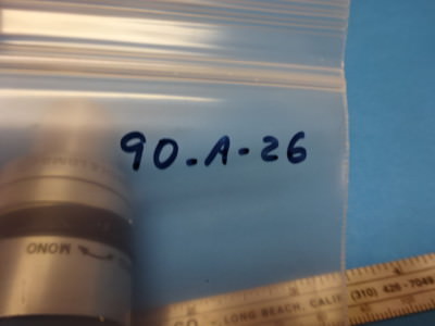 BAUSCH LOMB Okular Okular Stereo 537034 OPTIK MIKROSKOP TEILE WIE BESEHEN &amp;90-A-26
