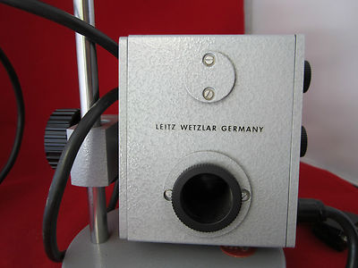 MICROSCOPE PART LEITZ WETZLAR GERMANY LAMP ILLUMINATOR ii BIN #4