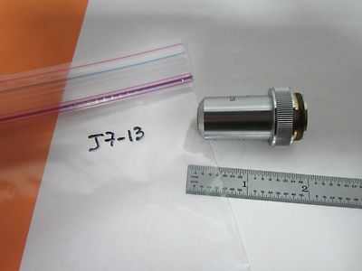 LEITZ WETZLAR GERMANY 10X OBJECTIVE MICROSCOPE OPTICS BIN#J7-13