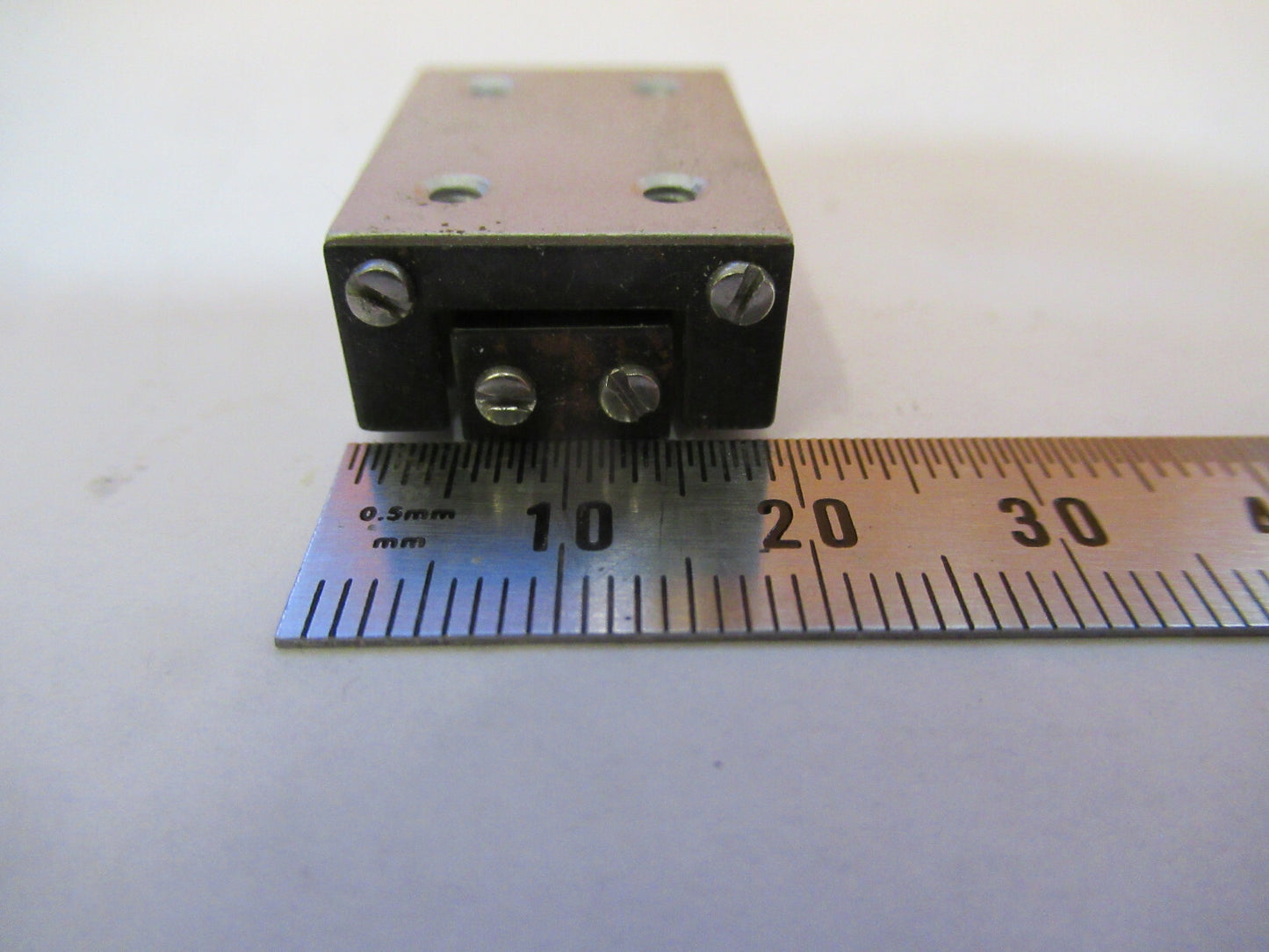 DEL-TRON MINI LINEAR POSITIONING SLIDE BEARING PART AS PICTURED #1E-FT-53