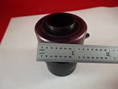B&S  A PORT CAMERA ADAPTER MICROSCOPE OPTICS AS IS BIN#W4-G-15