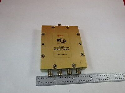 MECA DIVIDER COMBINER POWER SPLITTER RF FREQUENCY MICROWAVE AS IS &J7-B-05