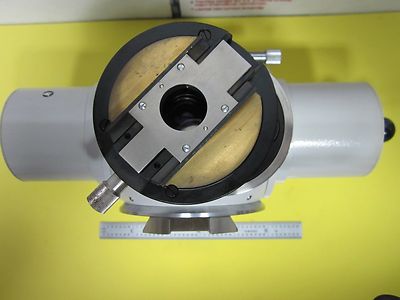 MICROSCOPE PART PHOTOMIC ZEISS HEAD TRINOCULAR HEAVY OPTICS AS IS BIN#H8-08
