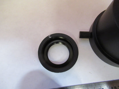 MOTIC 16mm ADAPTER CAMERA MICROSCOPE PART AS PICTURED 72-C-08