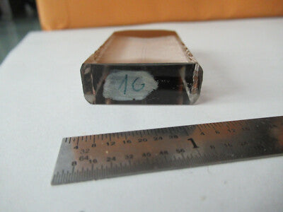 RARE Q FACTOR SLAB SAWYER IRRADIATED QUARTZ CRYSTAL FREQUENCY CONTROL #F3-A-07