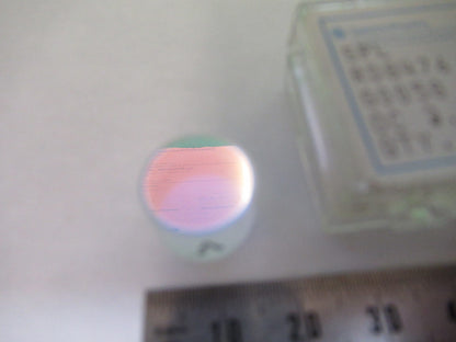 LOT OPTICAL SPECTRA PHYSICS SPL COATED LENS PHOTONICS OPTICS AS PICTURED T6-B-29