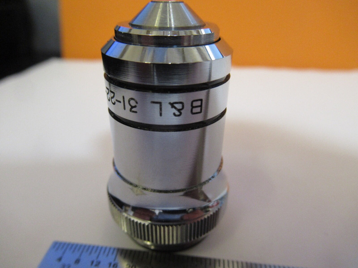 BAUSCH LOMB M 40X 31-22-83 OBJECTIVE OPTICS MICROSCOPE PART AS PICTURED &A4-A-29