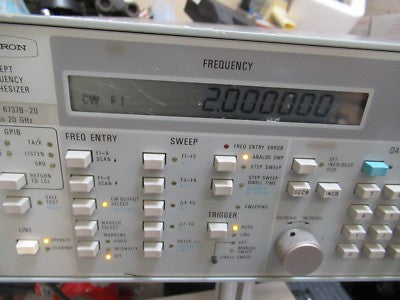Wiltron Swept Frequency Synthesizer 2-20 GHz Model 6737B-20