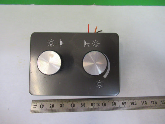 MITUTOYO JAPAN ULTRAPLAN DIMMER LAMP SWITCH MICROSCOPE PART AS PICTURED U8-B-36