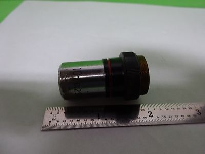 FOR PARTS MICROSCOPE PART OBJECTIVE 10X [dirty] OPTICS AS IS BIN#Y6-E-11