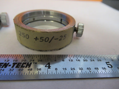 LOT KLEMMRINGE UNBEKANNTER HERSTELLER MIKROSKOP TEIL ABGEBILDET &amp;FT-1-A-23