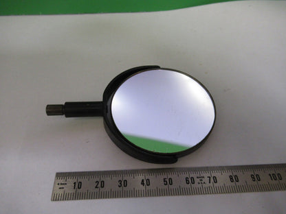 ANTIQUE BAUSCH LOMB MIRROR ASSEMBLY OPTICS MICROSCOPE PART AS PICTURED  V3-A-53